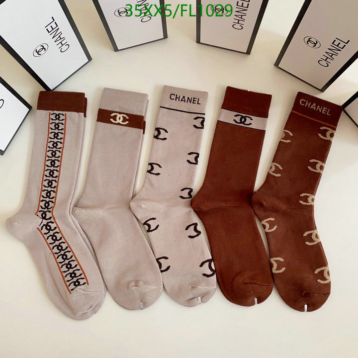 Sock-Chanel,Code: FL1028,$: 35USD