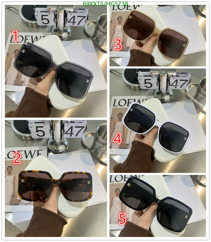 Glasses-Chanel,Code: HG5738,$: 69USD