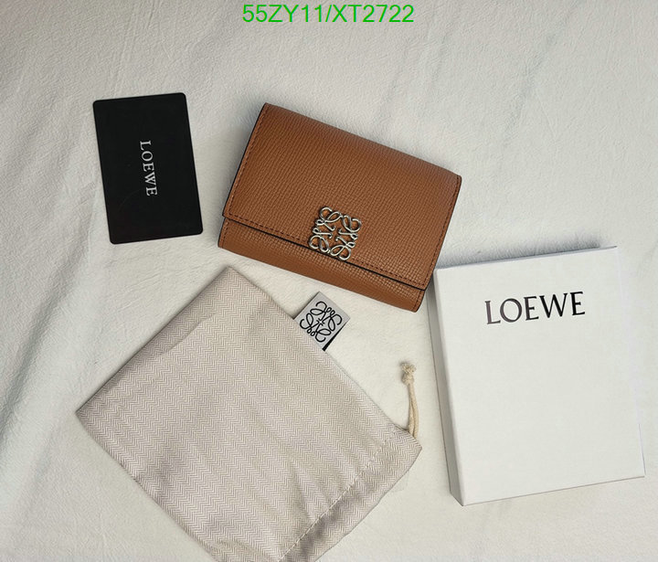 Loewe Bag-(4A)-Wallet-,Code: XT2722,$: 55USD