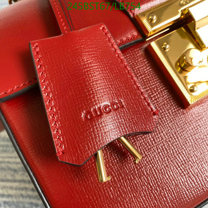 Gucci Bag-(Mirror)-Handbag-,Code: LB754,$: 245USD