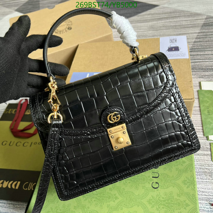 Gucci Bag-(Mirror)-Handbag-,Code: YB5000,$: 269USD