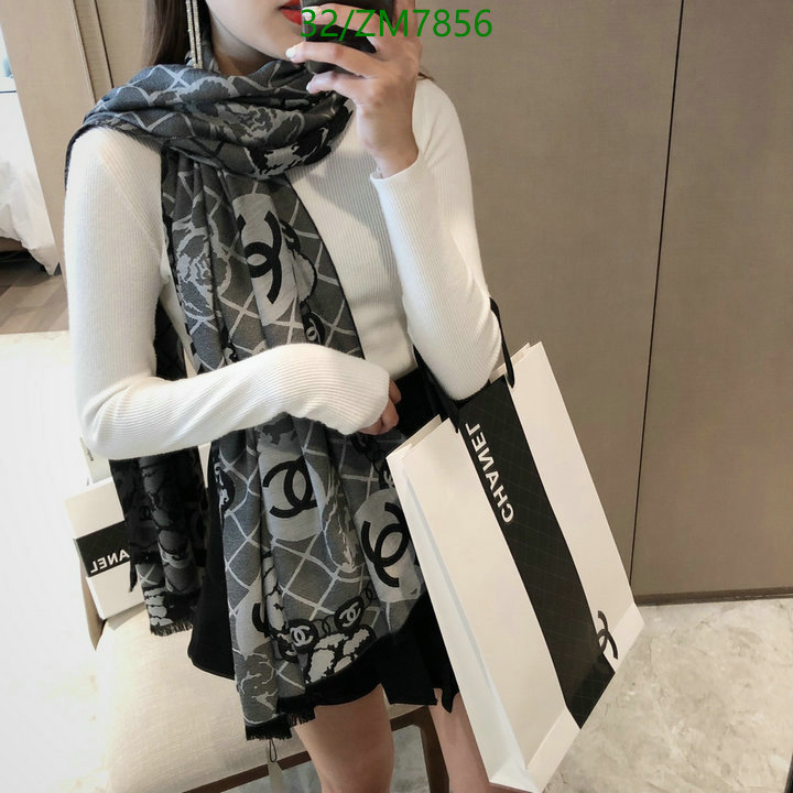 Scarf-Chanel, Code: ZM7856,$: 32USD