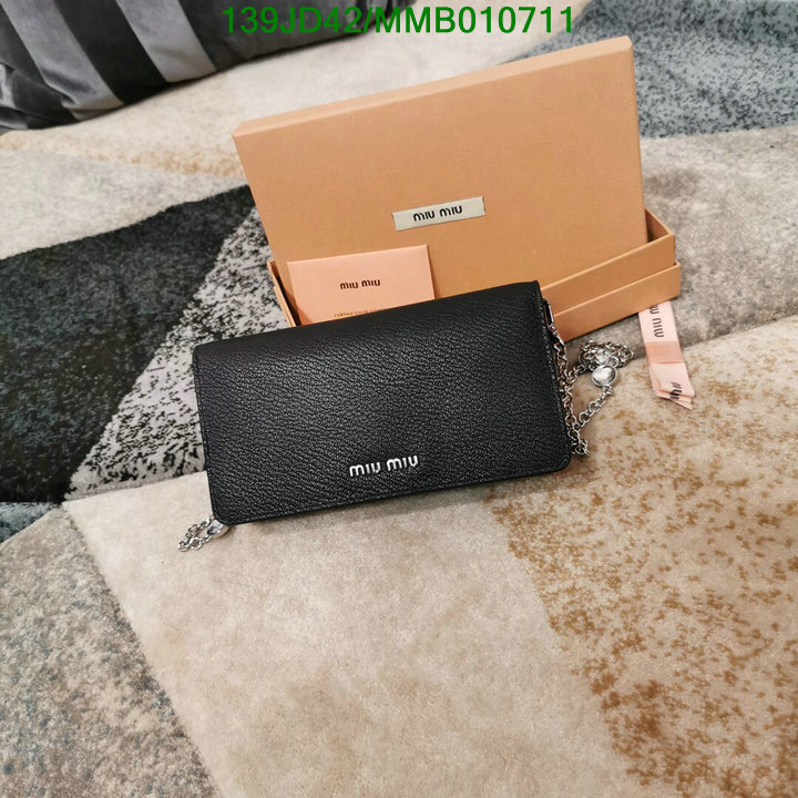 Miu Miu Bag-(Mirror)-Diagonal-,Code: MMB010711,$: 139USD