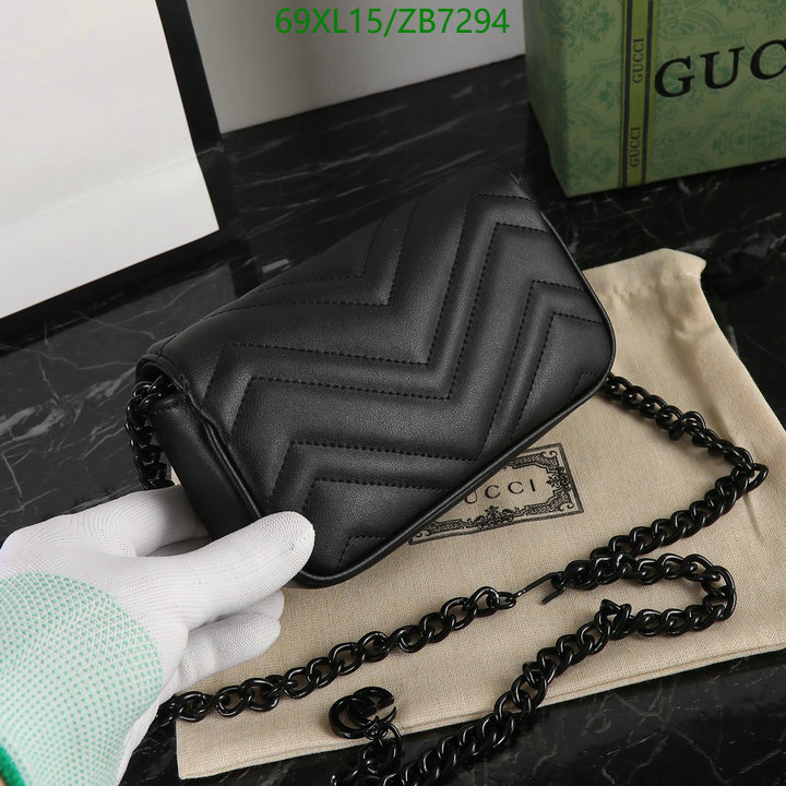 Gucci Bag-(4A)-Marmont,Code: ZB7294,$: 69USD