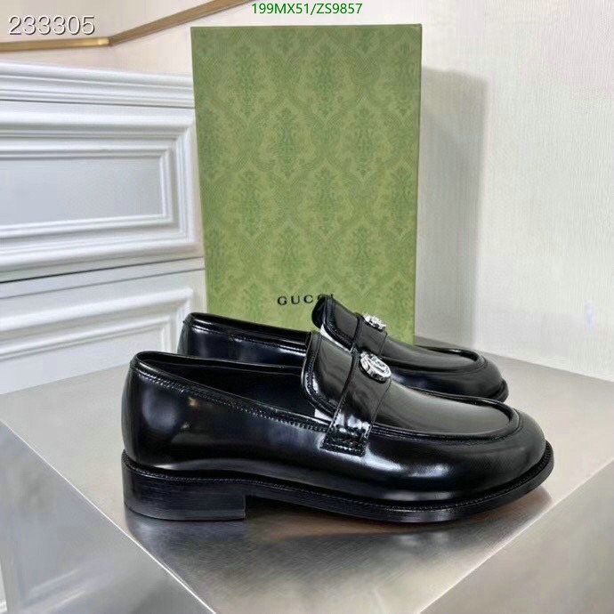 Men shoes-Gucci, Code: ZS9857,$: 199USD