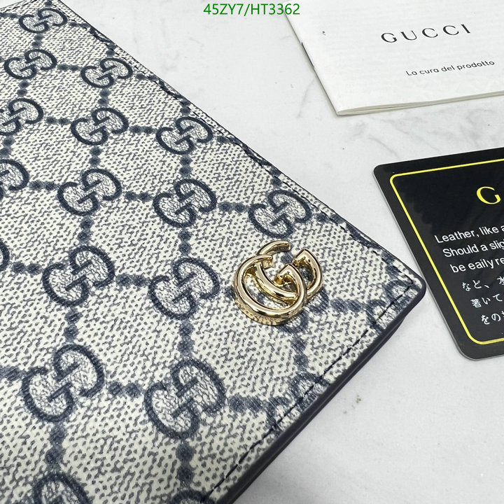 Gucci Bag-(4A)-Wallet-,Code: HT3362,$: 45USD