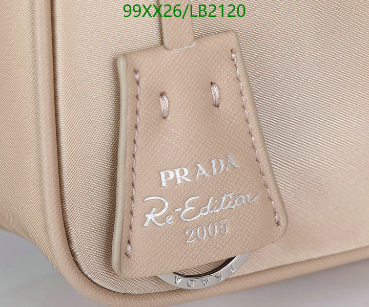 Prada Bag-(Mirror)-Re-Edition 2000,Code: LB2120,$: 99USD