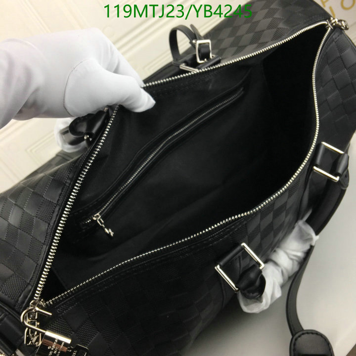 LV Bags-(4A)-Keepall BandouliRe 45-50-,Code: YB4245,