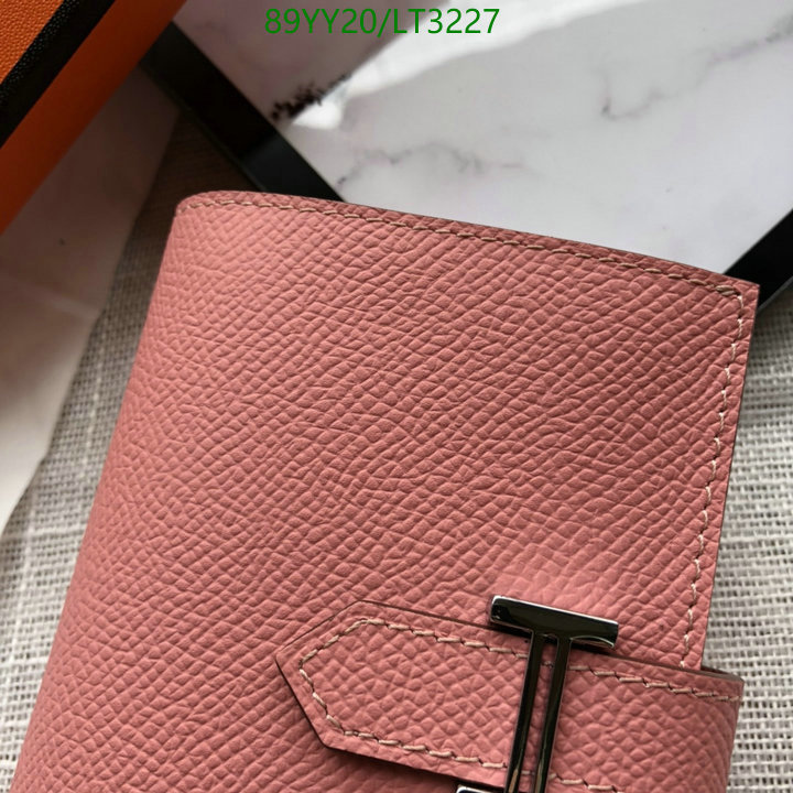 Hermes Bag-(Mirror)-Wallet-,Code: LT3227,$: 89USD