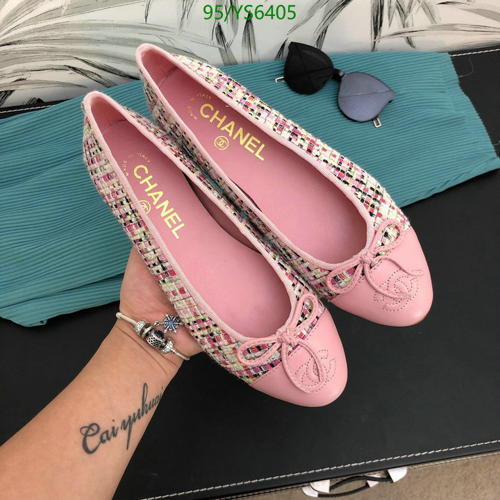 Chanel-Ballet Shoes,Code: YS6405,$: 95USD