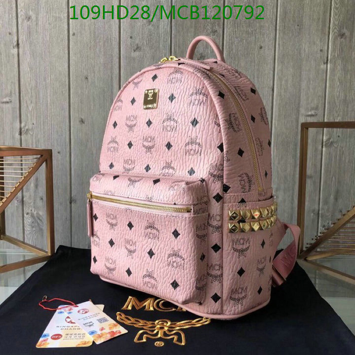 MCM Bag-(Mirror)-Backpack-,Code: MCB120792,$: 109USD