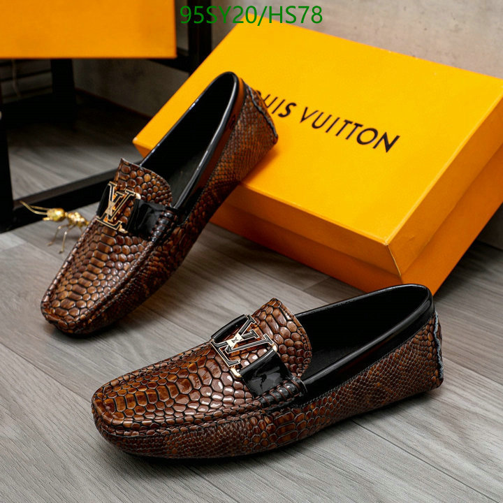 Men shoes-LV, Code: HS78,$: 95USD