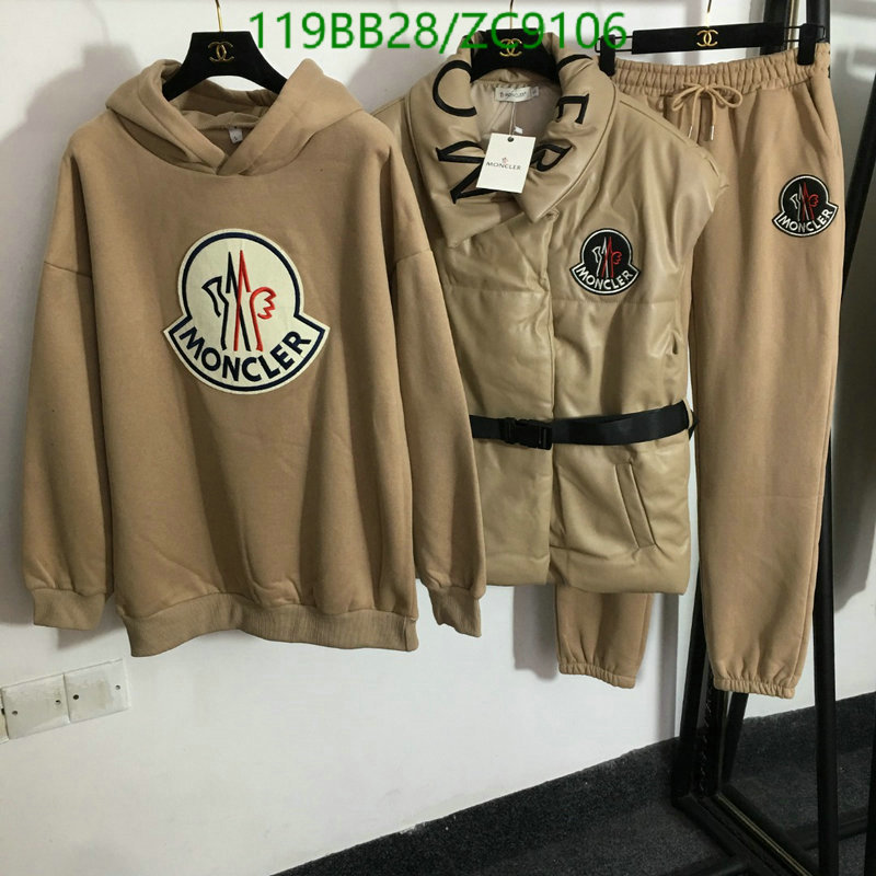 Clothing-Moncler, Code: ZC9106,$: 119USD