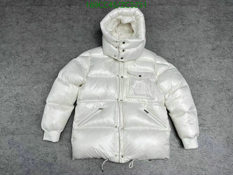 Down jacket Men-Moncler, Code: ZC5251,$: 169USD