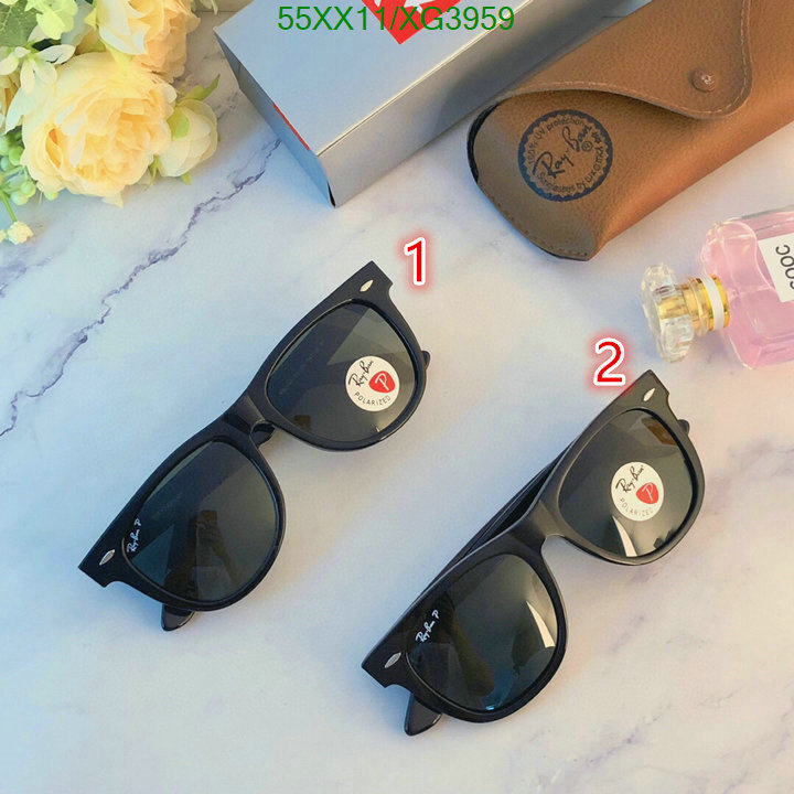 Glasses-Ray-Ban, Code: XG3959,$: 55USD