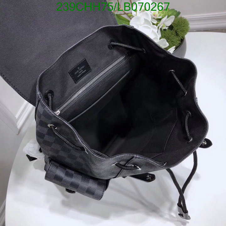 LV Bags-(Mirror)-Backpack-,Code: LB070267,$: 239USD