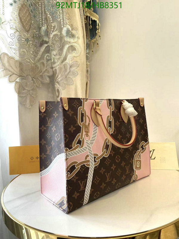 LV Bags-(4A)-Handbag Collection-,Code: HB8351,$: 92USD