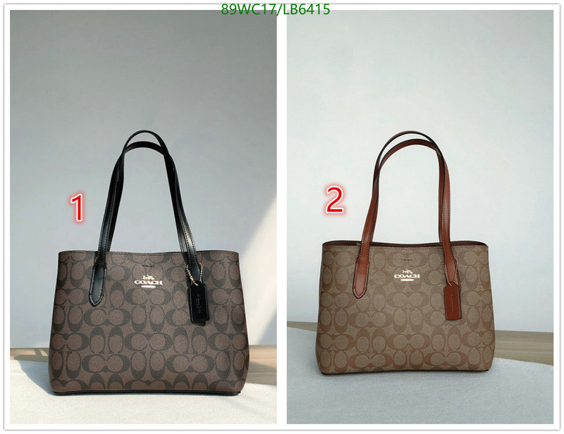 Coach Bag-(4A)-Tote-,Code: LB6415,$: 89USD