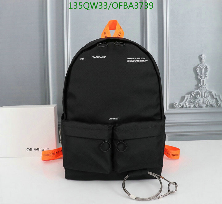 Off-White Bag-(Mirror)-Backpack-,Code: OFBA3739,$: 135USD