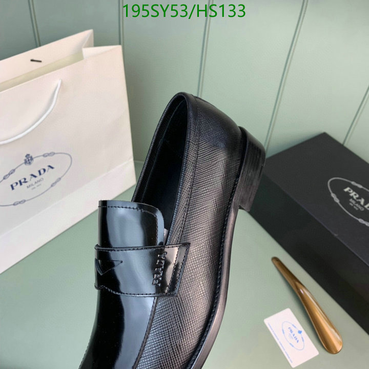 Men shoes-Prada, Code: HS133,$: 195USD