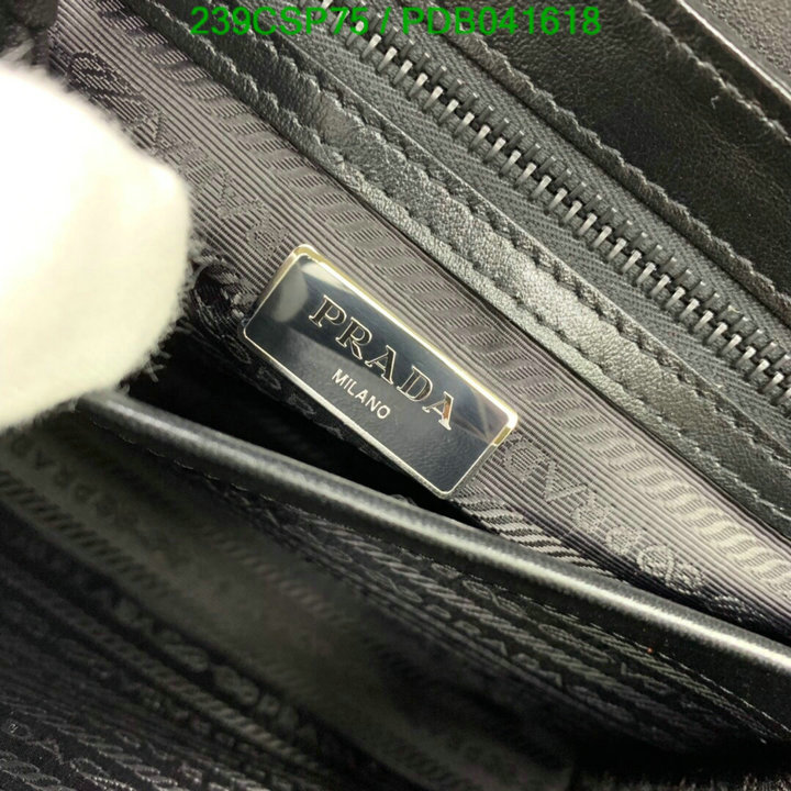 Prada Bag-(Mirror)-Diagonal-,Code: PDB041618,$: 239USD