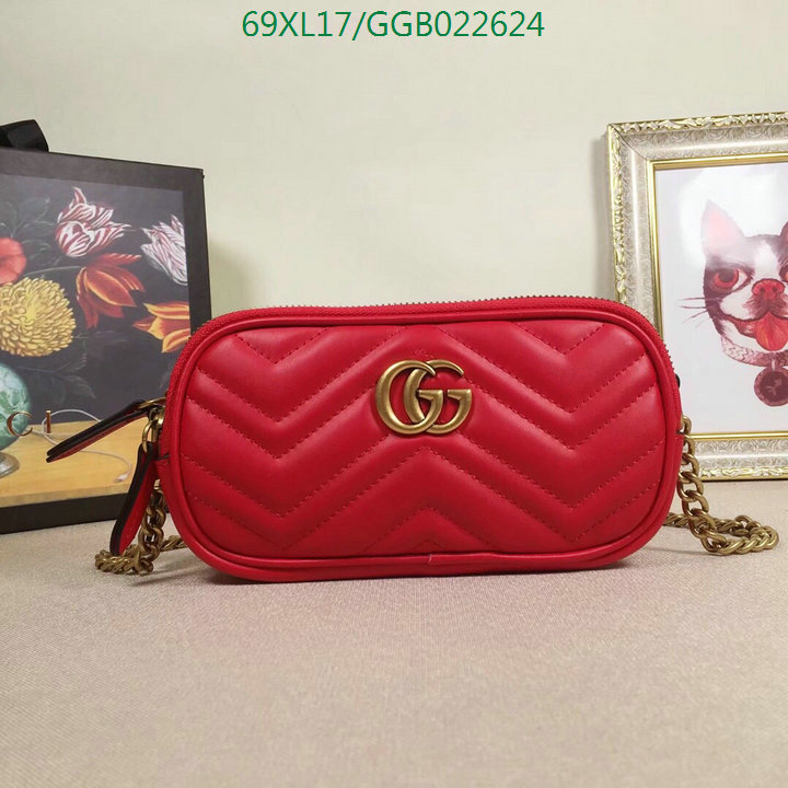 Gucci Bag-(4A)-Marmont,Code: GGB022624,$:69USD