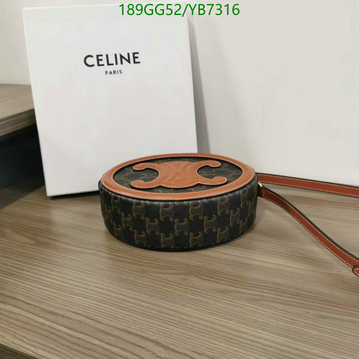 Celine Bag-(Mirror)-Diagonal-,Code: YB7316,$: 189USD