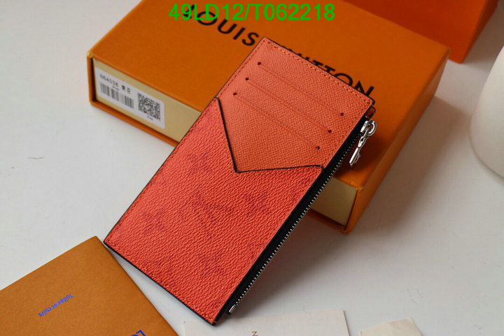 LV Bags-(Mirror)-Wallet-,Code: T062218,$: 49USD