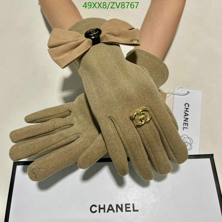 Gloves-Chanel, Code: ZV8767,$: 49USD