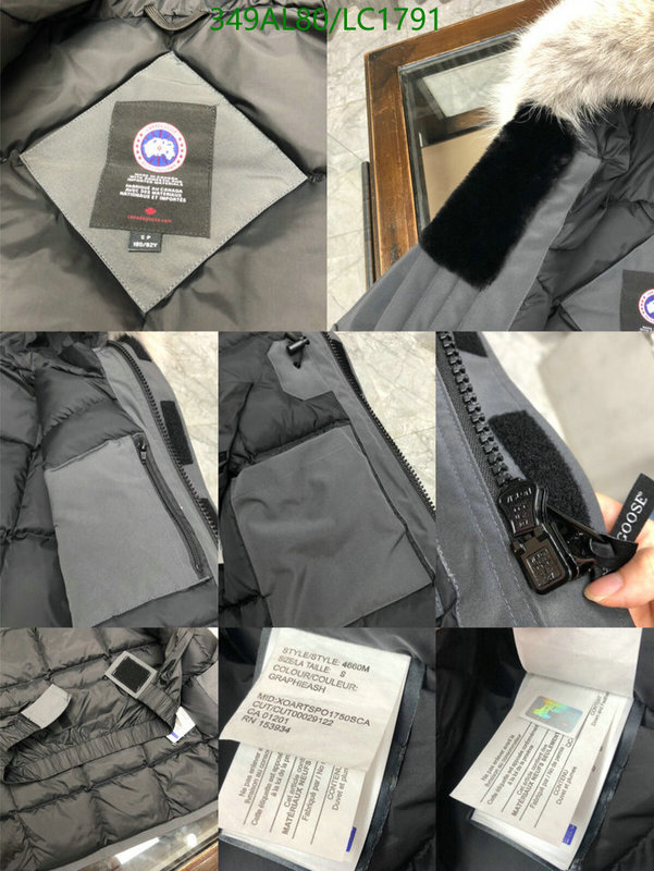 Down jacket Men-Canada Goose, Code: LC1791,$: 349USD