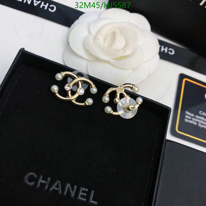 Jewelry-Chanel,Code: HJ5587,$: 32USD