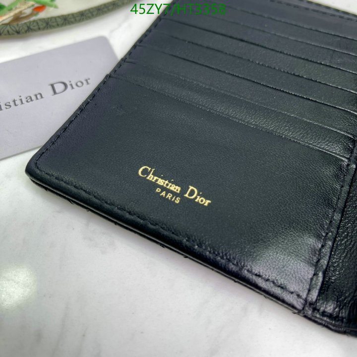 Dior Bags-(4A)-Wallet,Code: HT3358,$: 45USD