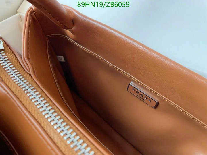 Prada Bag-(4A)-Handbag-,Code: ZB6059,$: 89USD