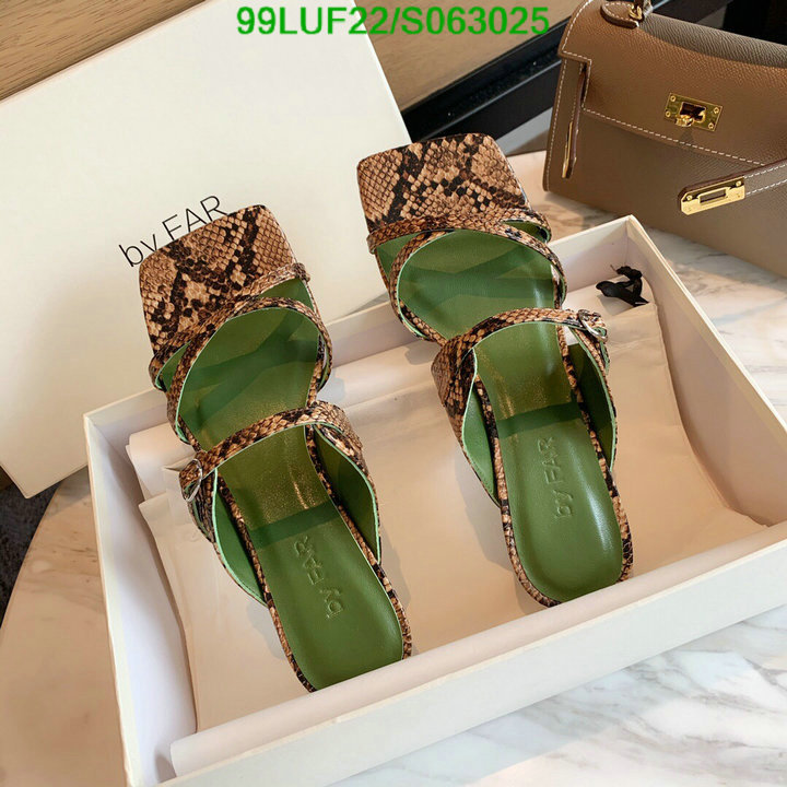 Women Shoes-BY Far, Code: S063025,$: 99USD