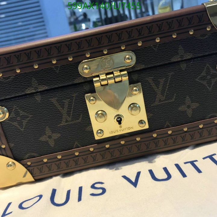 LV Bags-(Mirror)-Vanity Bag-,Code: LJ7455,$: 599USD