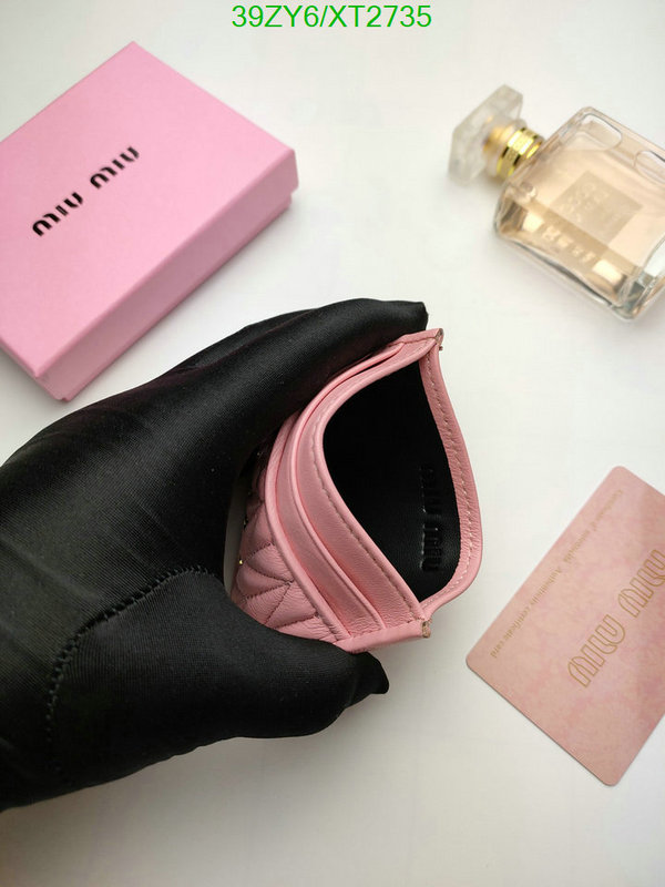 Miu Miu Bag-(4A)-Wallet-,Code: XT2735,$: 39USD