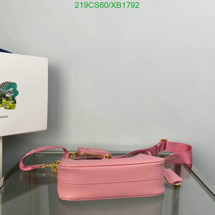 Prada Bag-(Mirror)-Diagonal-,Code: XB1792,$: 219USD