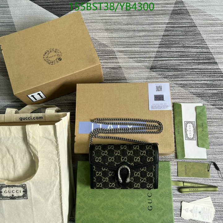 Gucci Bag-(Mirror)-Dionysus-,Code: YB4300,$: 155USD