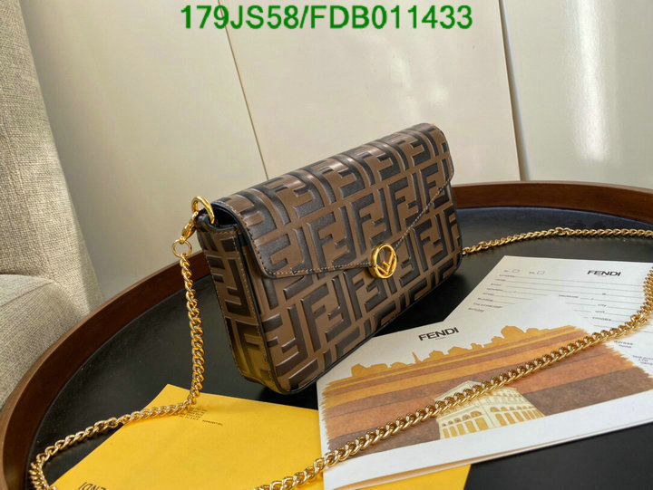 Fendi Bag-(Mirror)-Diagonal-,Code: FDB011433,$: 179USD