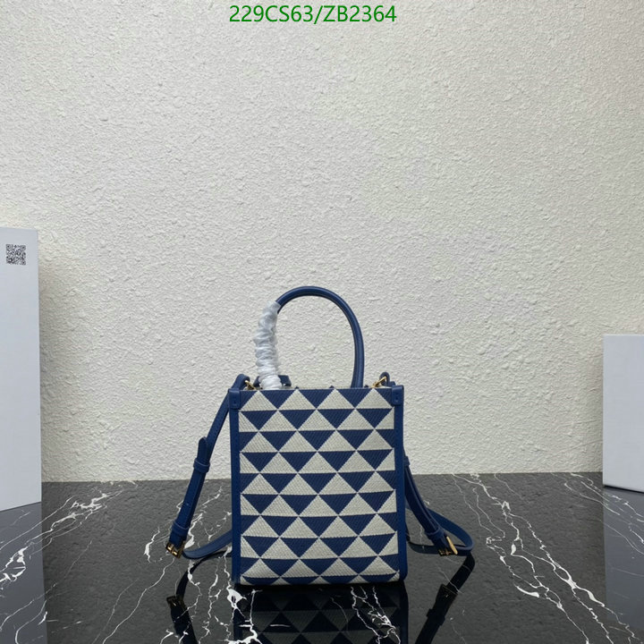 Prada Bag-(Mirror)-Diagonal-,Code: ZB2364,$: 229USD