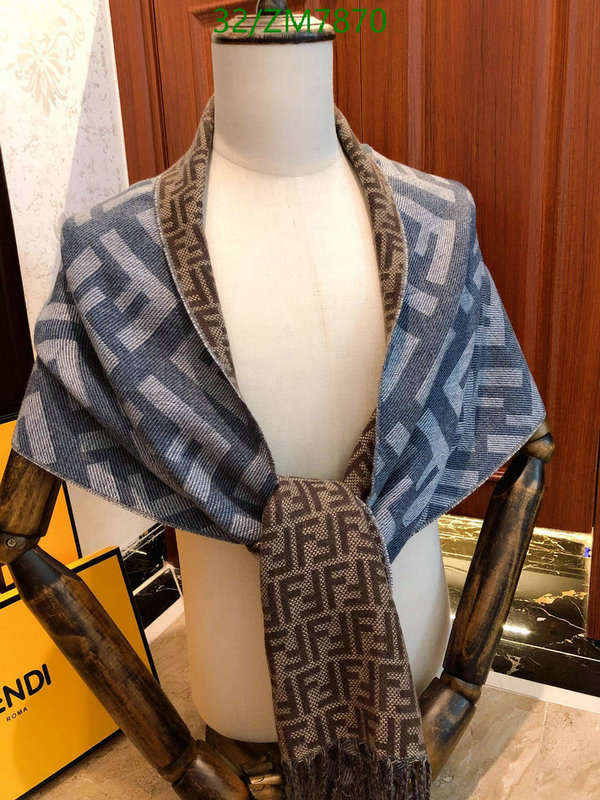 Scarf-Fendi, Code: ZM7870,$: 32USD