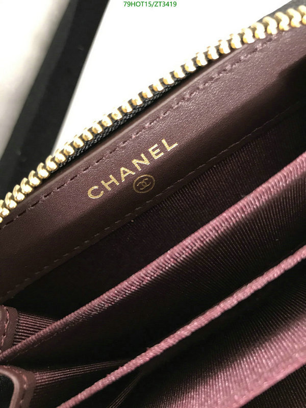Chanel Bags -(Mirror)-Wallet-,Code: ZT3419,$: 79USD