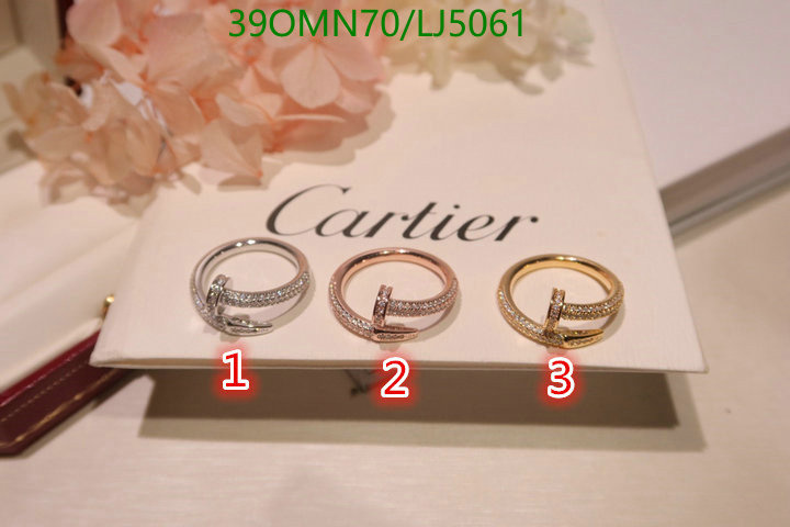 Jewelry-Cartier, Code: LJ5061,$: 39USD