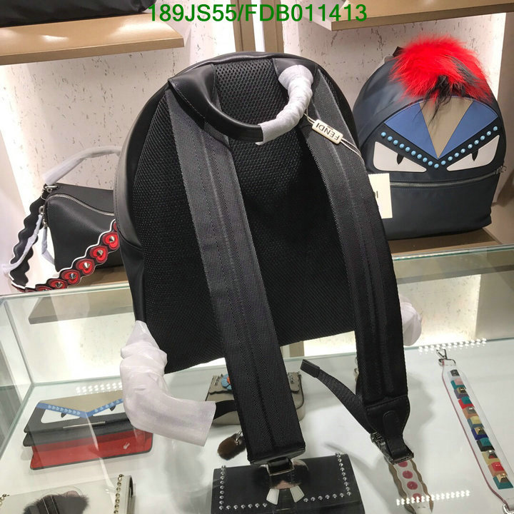 Fendi Bag-(Mirror)-Backpack-,Code: FDB011413,$: 189USD