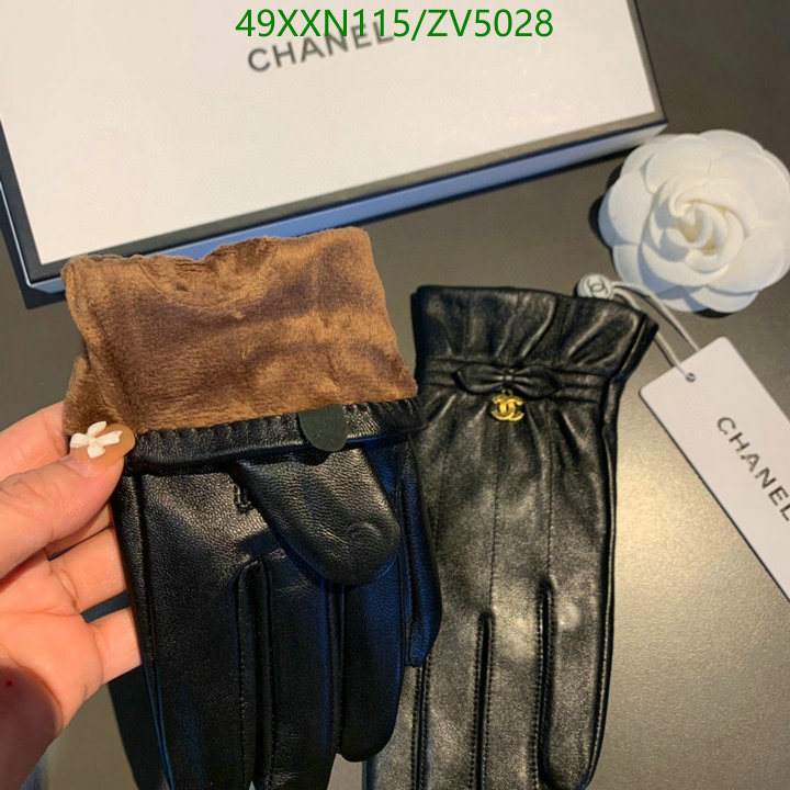Gloves-Chanel, Code: ZV5028,$: 49USD