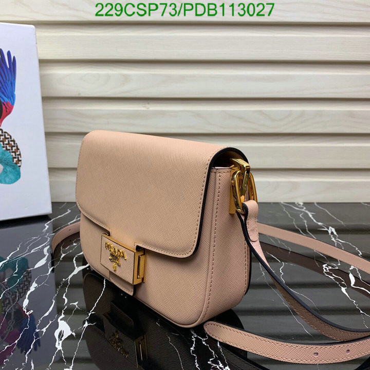 Prada Bag-(Mirror)-Diagonal-,Code: PDB113027,$: 229USD