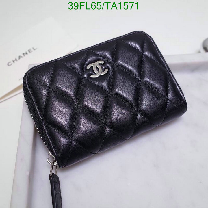 Chanel Bags ( 4A )-Wallet-,Code: TA1571,$: 39USD