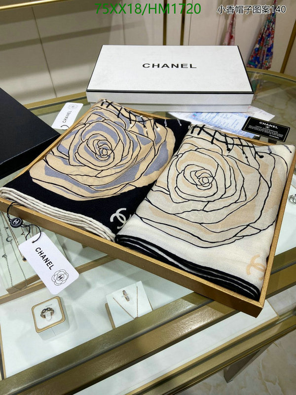 Scarf-Chanel, Code: HM1720,$: 75USD