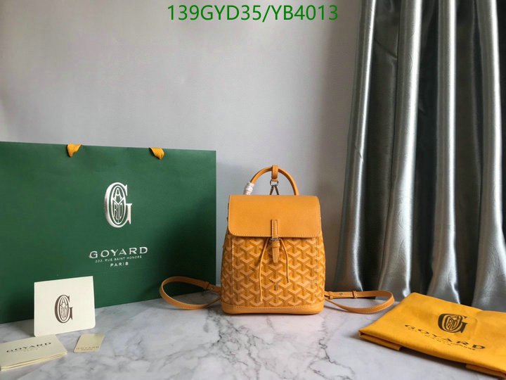 Goyard Bag-(4A)-Backpack-,Code: YB4013,$: 139USD