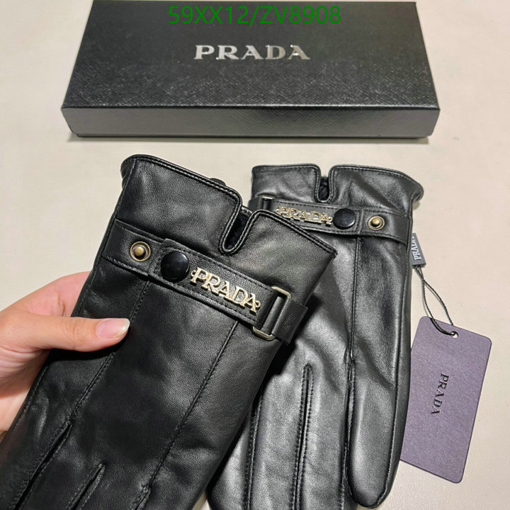 Gloves-Prada, Code: ZV8908,$: 59USD